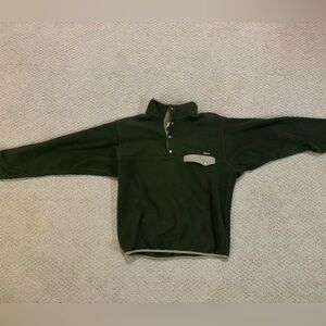 Patagonia Green Synchilla Men’s Snap T - Size M